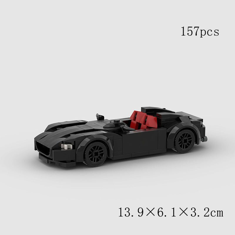 Children's Toys Car Model Sports Car And Small Particle Building Blocks MOC Educational Toys - Asmota