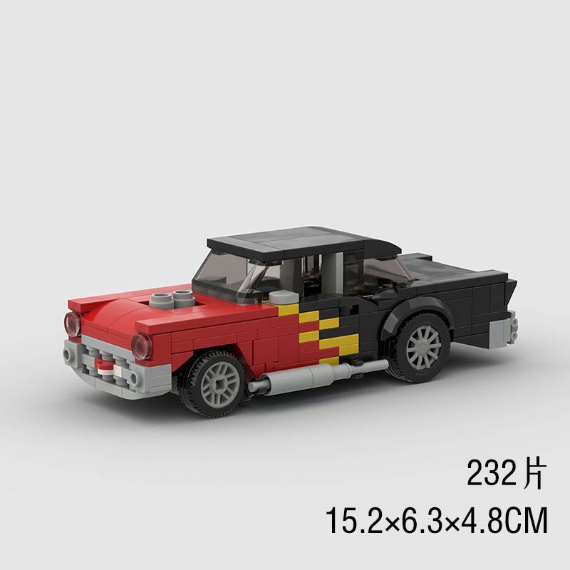 Children's Toys Car Model Sports Car And Small Particle Building Blocks MOC Educational Toys - Asmota