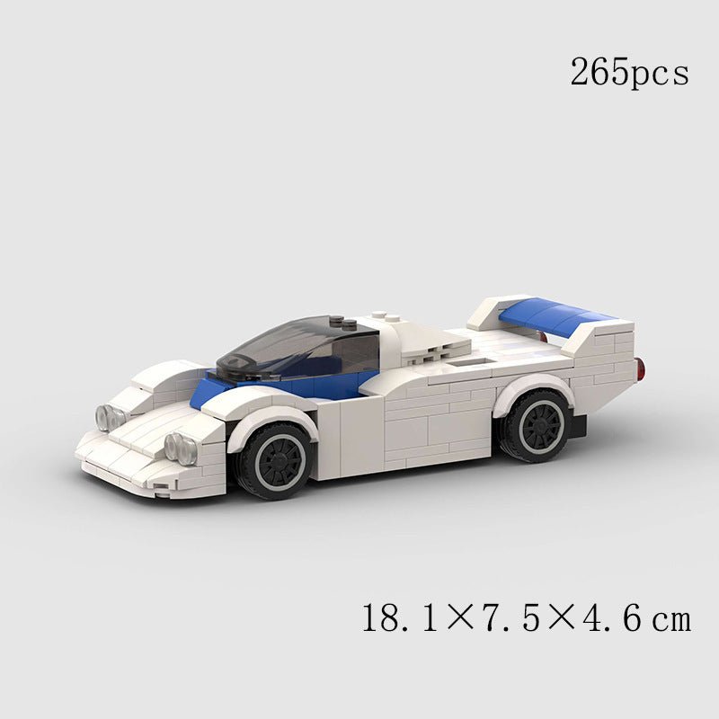 Children's Toys Car Model Sports Car And Small Particle Building Blocks MOC Educational Toys - Asmota