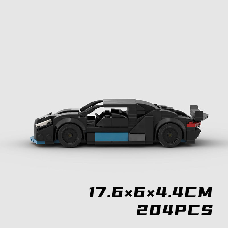 Children's Toys Car Model Sports Car And Small Particle Building Blocks MOC Educational Toys - Asmota