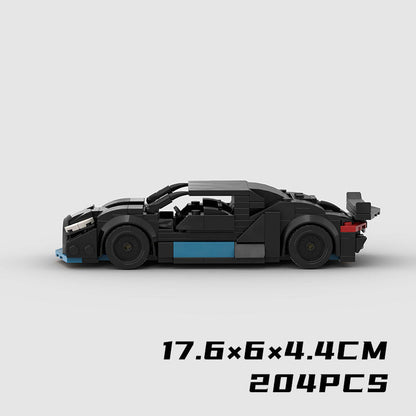 Children's Toys Car Model Sports Car And Small Particle Building Blocks MOC Educational Toys - Asmota