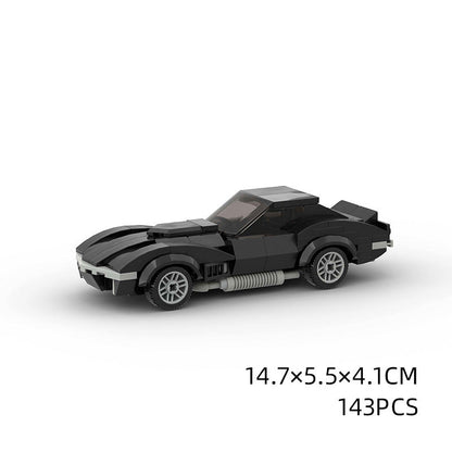 Children's Toys Car Model Sports Car And Small Particle Building Blocks MOC Educational Toys - Asmota
