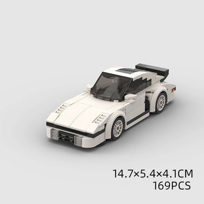 Children's Toys Car Model Sports Car And Small Particle Building Blocks MOC Educational Toys - Asmota