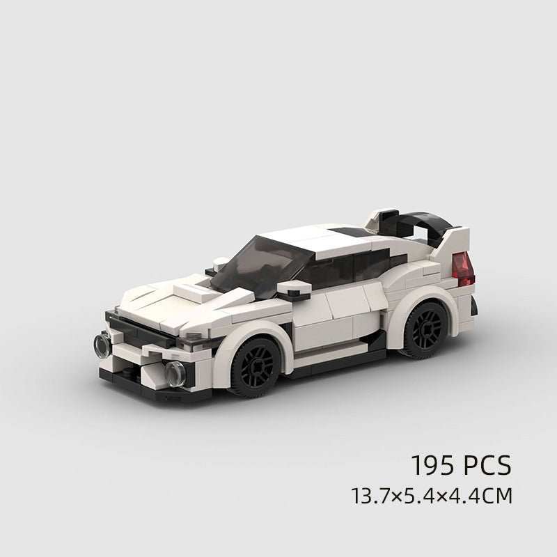 Children's Toys Car Model Sports Car And Small Particle Building Blocks MOC Educational Toys - Asmota