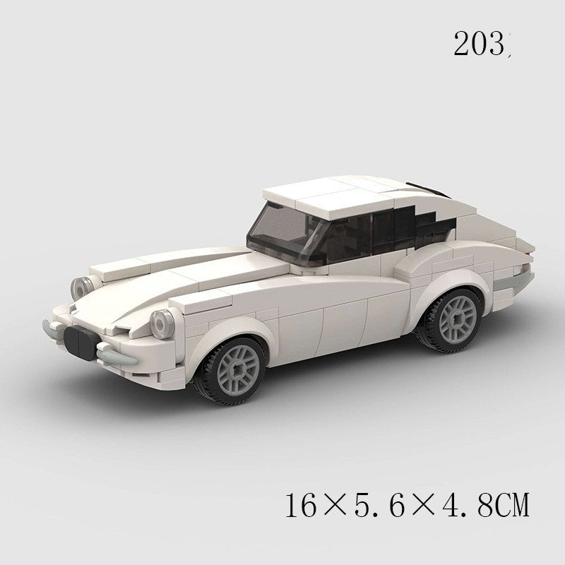 Children's Toys Car Model Sports Car And Small Particle Building Blocks MOC Educational Toys - Asmota