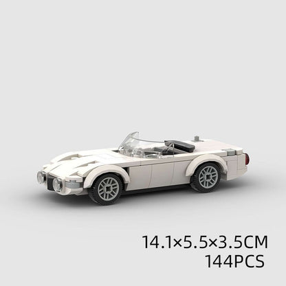 Children's Toys Car Model Sports Car And Small Particle Building Blocks MOC Educational Toys - Asmota