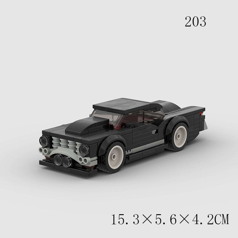 Children's Toys Car Model Sports Car And Small Particle Building Blocks MOC Educational Toys - Asmota