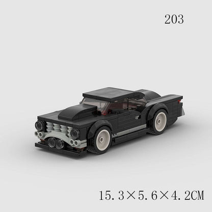 Children's Toys Car Model Sports Car And Small Particle Building Blocks MOC Educational Toys - Asmota