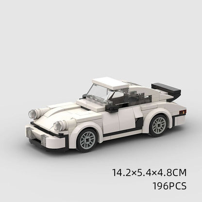 Children's Toys Car Model Sports Car And Small Particle Building Blocks MOC Educational Toys - Asmota