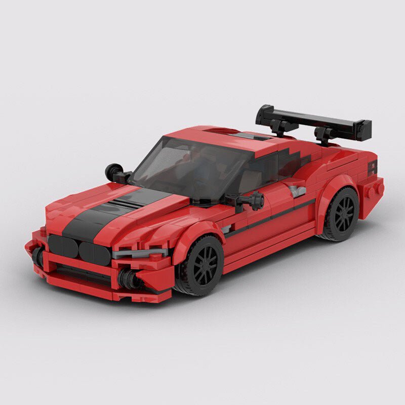 Children's Toys Car Model Sports Car And Small Particle Building Blocks MOC Educational Toys - Asmota