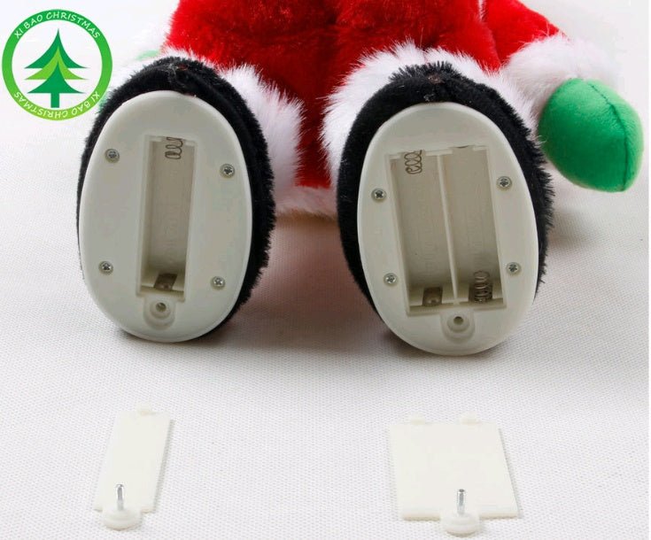 Christmas Decorations Electric Santa Toys Creative Twist Music Santa Claus Dolls - Asmota