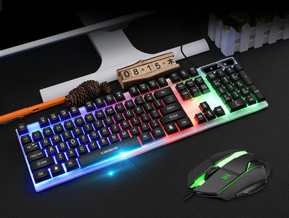 Colorful Backlit Gaming Usb Wired Gaming Keyboard - Asmota