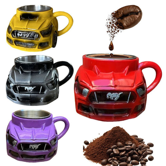 Creative Car Shaped Coffee Mug Coffee Cup Semi Truck Handcrafted Coffee Cups Novelty Drinkware Gifts For Home Office - Asmota