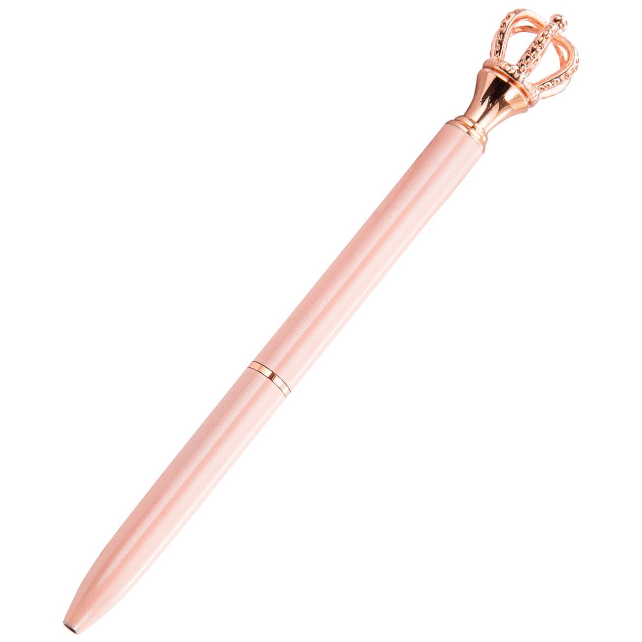 Crown Band Diamond Metal Ballpoint Pen Scepter Metal Pen Fashion Gift Pen - Asmota