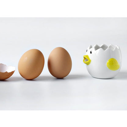 Cute Chicken Ceramic Egg White Separator Kitchen Accessories Practical - Asmota