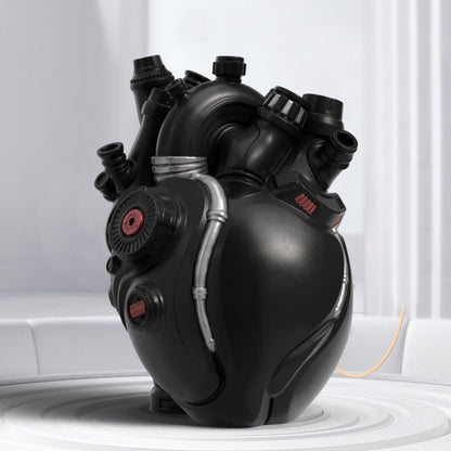 Cyber Punk Simulation Heart Vase Ornament Creative Technology Halloween Home Decor - Asmota