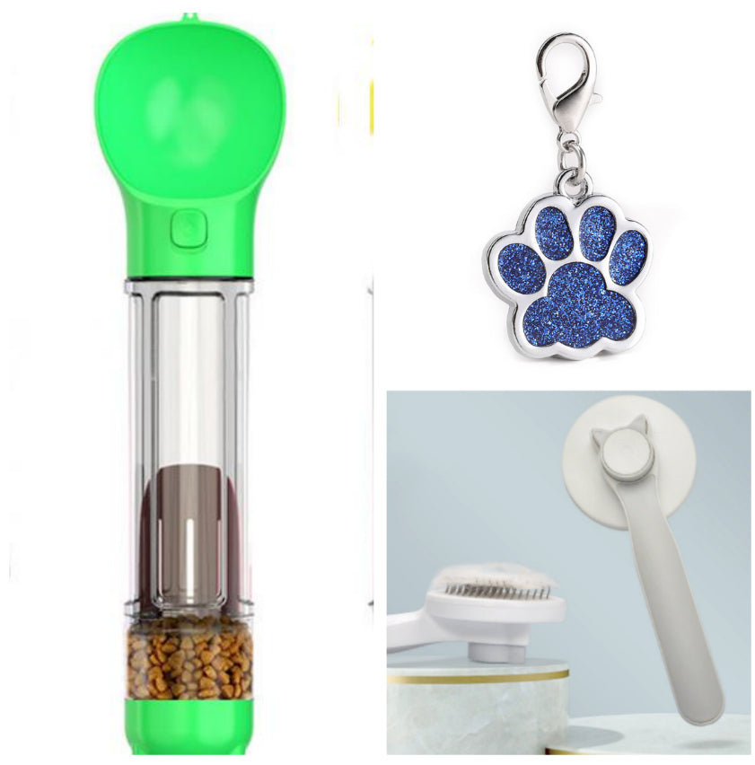 Pet multifunctional water cup Going with the dog