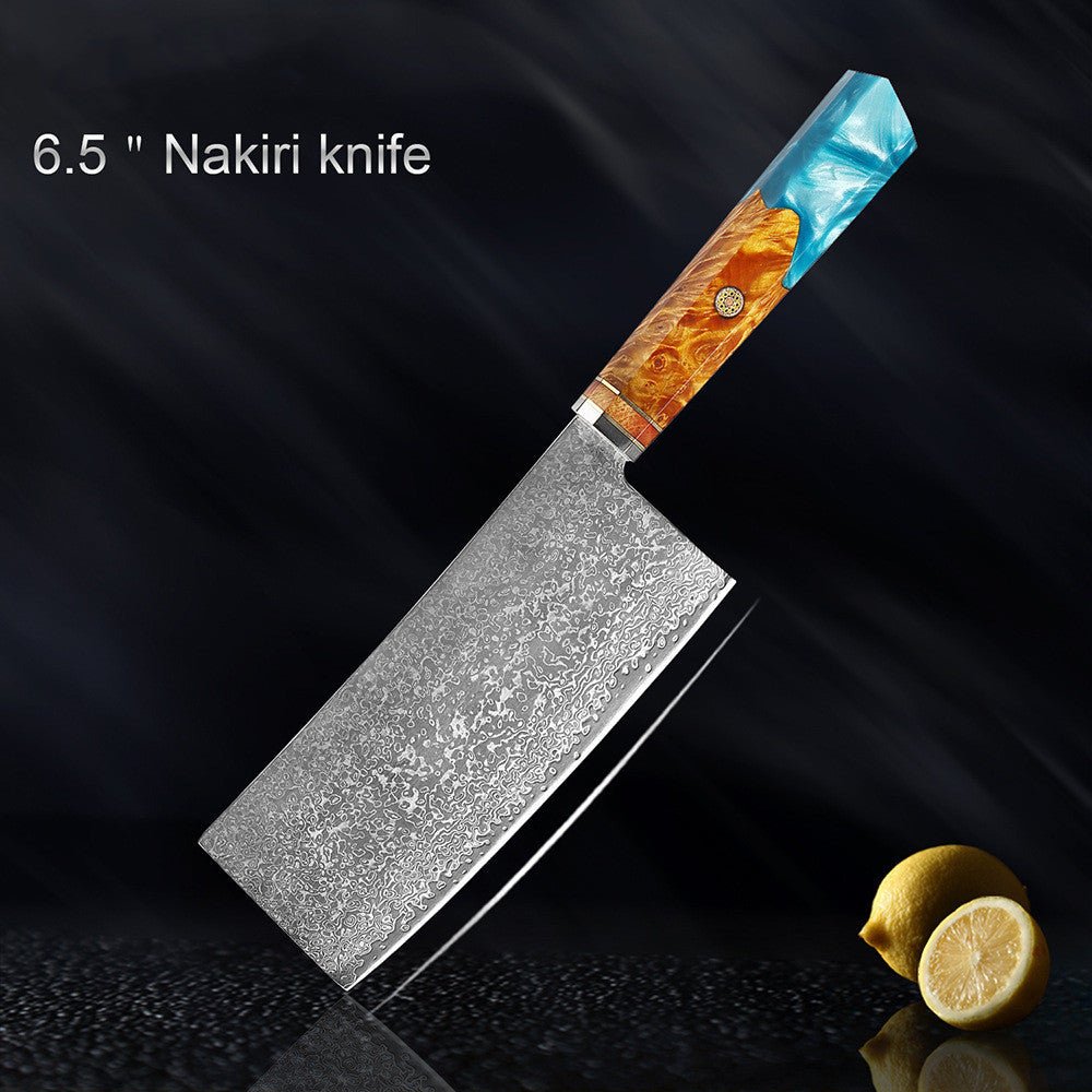 Damascus Stainless Steel Kitchen Knife - Asmota