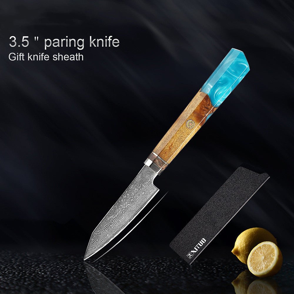 Damascus Stainless Steel Kitchen Knife - Asmota
