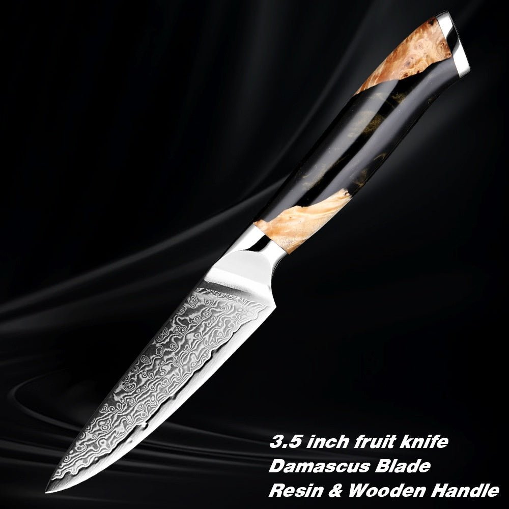 Damascus Steel Chef Knife Kitchen Professional Knives - Asmota