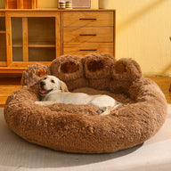 Fleece Lined Sofa Mattress Dog Bed for Medium to Large Dogs