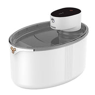 Wireless Smart Cat Water Fountain in Transparent Plastic