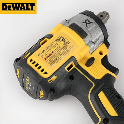 Dewalt DCF880 Cordless Impact Wrench 203N.m Compact Electric Wrench Recharge Power Tools For 20V Lithium Battery,WIth LED light ring - Asmota