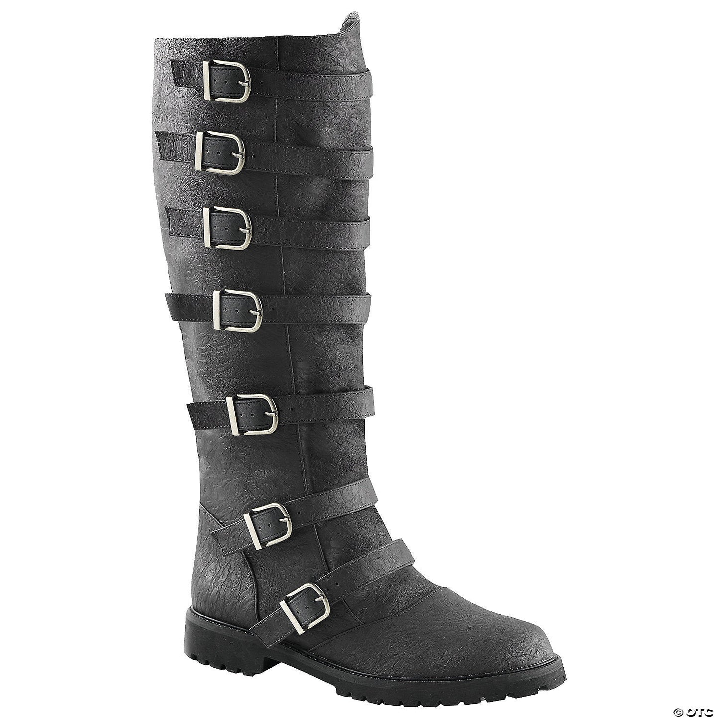 Distressed boots - black sz 8 - 9 - Asmota