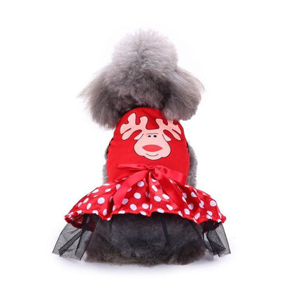 Dog supplies pet christmas clothes - Asmota