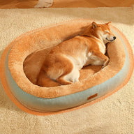 Removable Washable Cotton Dog Bed in Multiple Colors & Sizes