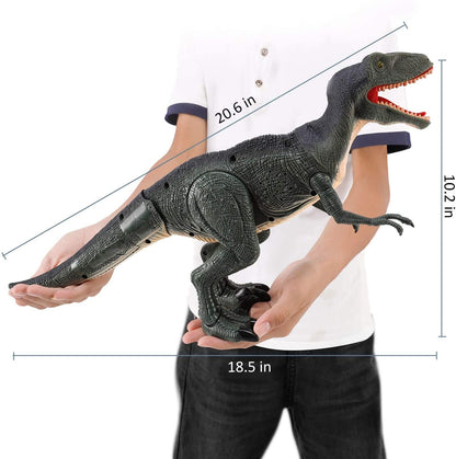 Electric Dinosaur Simulation Walking Animal Remote Control Toy - Asmota