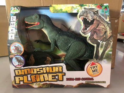 Electric Dinosaur Simulation Walking Animal Remote Control Toy - Asmota