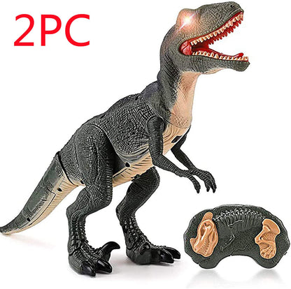 Electric Dinosaur Simulation Walking Animal Remote Control Toy - Asmota