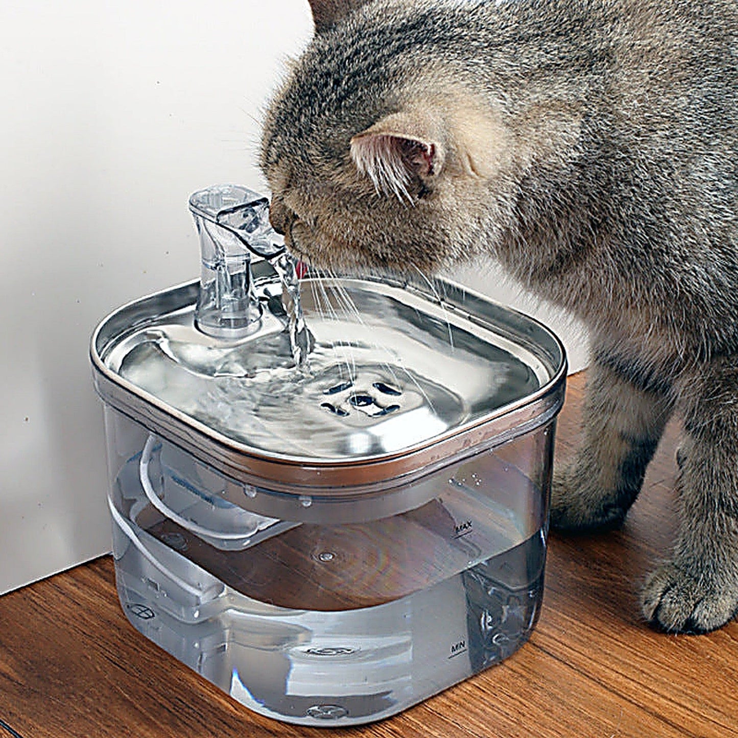 Stainless Steel Automatic Circulation Dog Water Fountain