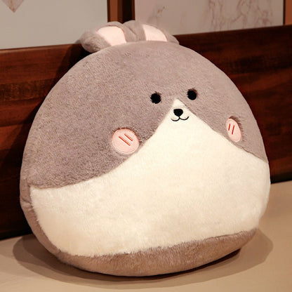 Fat Cat Plush Toy Cute Little Rabbit Bed Pillow Cushion Girl Sleeping Cuddle Sleeping Doll - Asmota