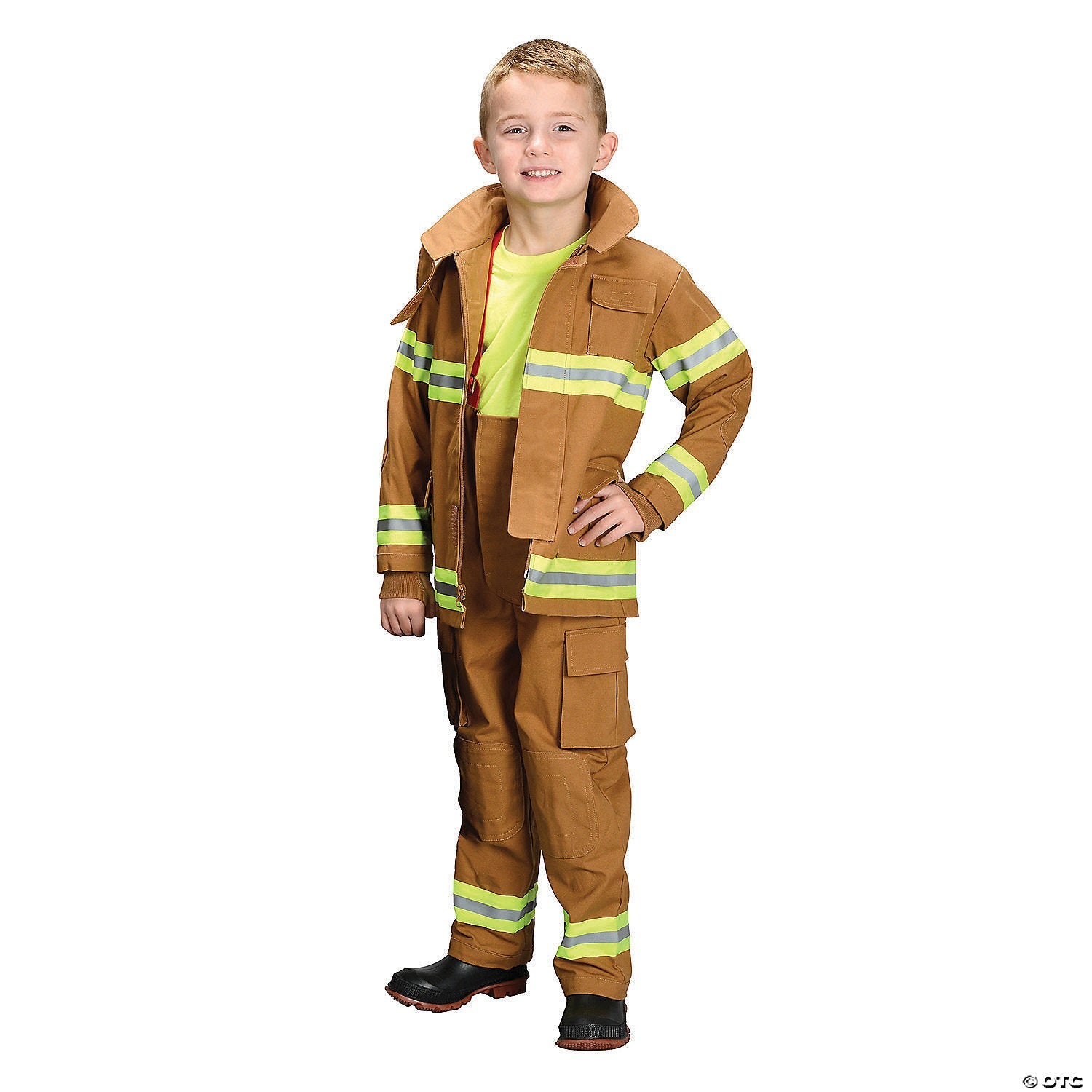 FIRE FIGHTER CHILD TAN LG 8 - 10 - Asmota