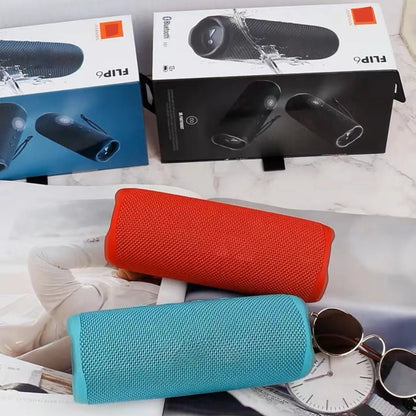 Flip 6 speakers Portable BT Speaker Wireless Mini Speakers Outdoor Waterproof Portable Bluetooth Speakers Powerful Sound and Deep Bass Subwoofer Bass Music Audio - Asmota