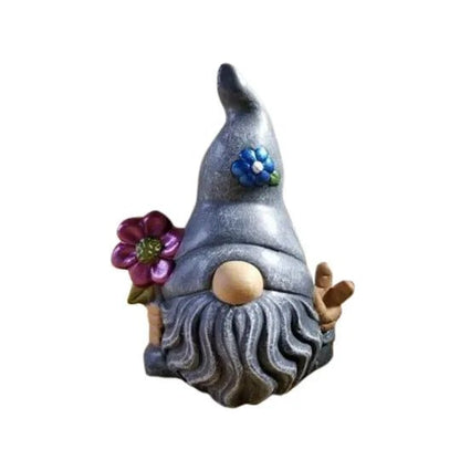 Funny Resin Figurines Naughty Garden Gnome Garden Decoration Statue Gnome Decoration Villa Home Figurines Decoartion Lovely - Asmota