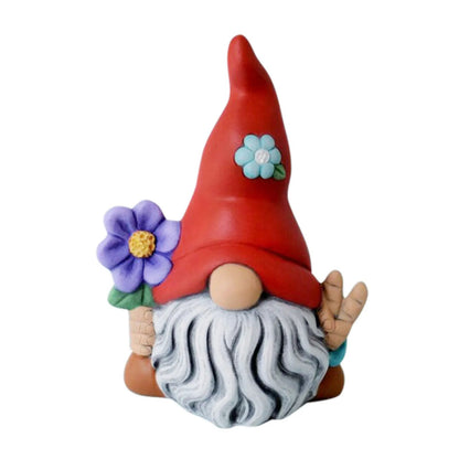 Funny Resin Figurines Naughty Garden Gnome Garden Decoration Statue Gnome Decoration Villa Home Figurines Decoartion Lovely - Asmota