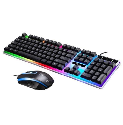 G21 Wired U U Mouse And Keyboard Set Suspended Lighting Mechanical Feel Game Mouse And Keyboard Set - Asmota