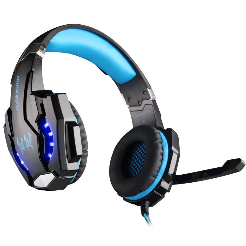 G9000 Headphones Gaming Headset with Microphone 3.5+USB Single Hole Headset for PS4 - Asmota