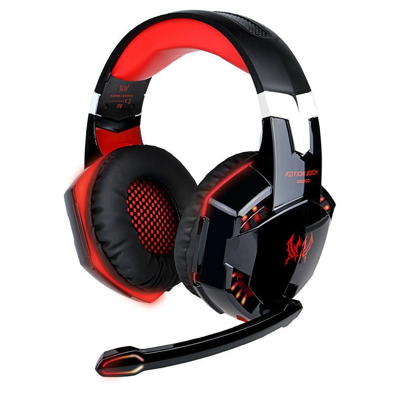 G9000 Headphones Gaming Headset with Microphone 3.5+USB Single Hole Headset for PS4 - Asmota