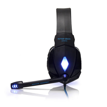 G9000 Headphones Gaming Headset with Microphone 3.5+USB Single Hole Headset for PS4 - Asmota
