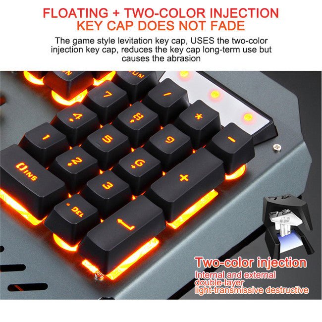 Gaming wired mechanical keyboard - Asmota