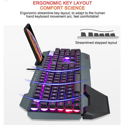 Gaming wired mechanical keyboard - Asmota