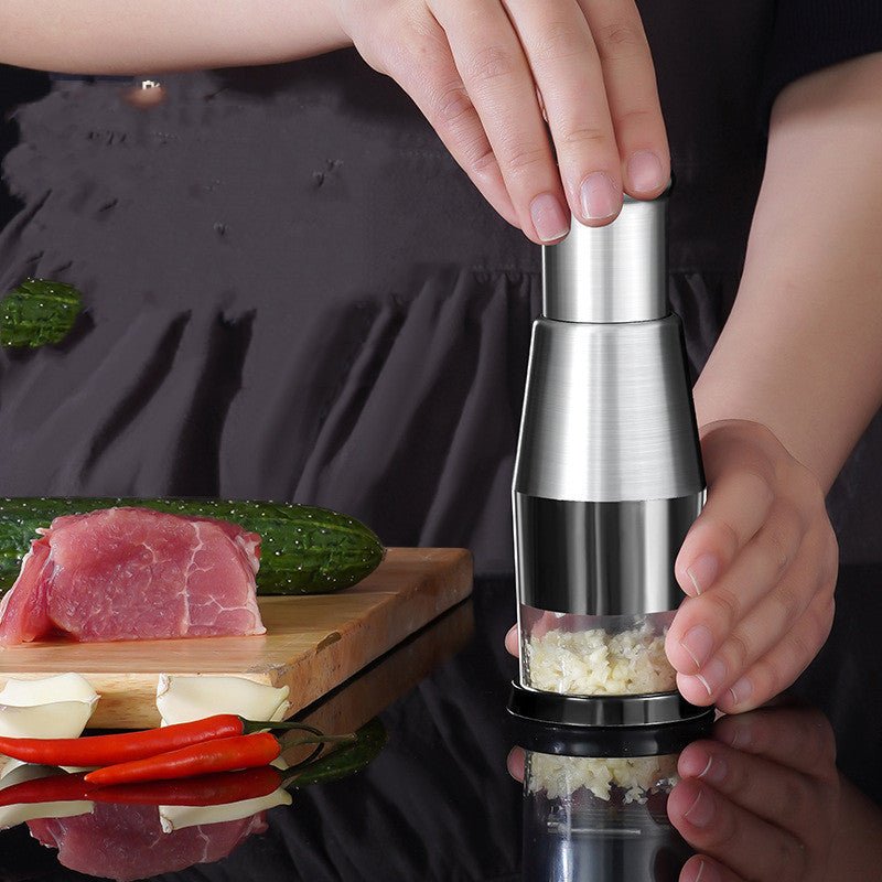 Garlic Crusher Onion Chopper Multipeler Vegetables Chopper Manual Garlic Press Machine Garlic Squeezer Kitchen Gadget - Asmota