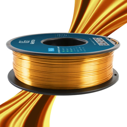 GEEETECH 10Kg 3d Silk PLA Filament 1.75mm Spool Wire For 3D Printer Material,Safety, Vacuum packaging - Asmota
