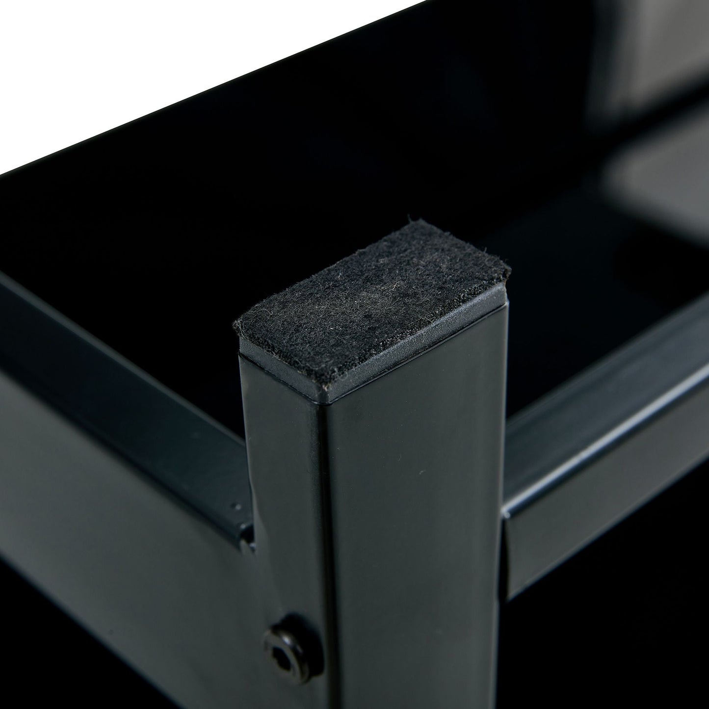 Glass Lift Top Coffee Table, Modern Simple 2 - Layer Tempered Glass Coffee Table for Living Room, Black - Asmota