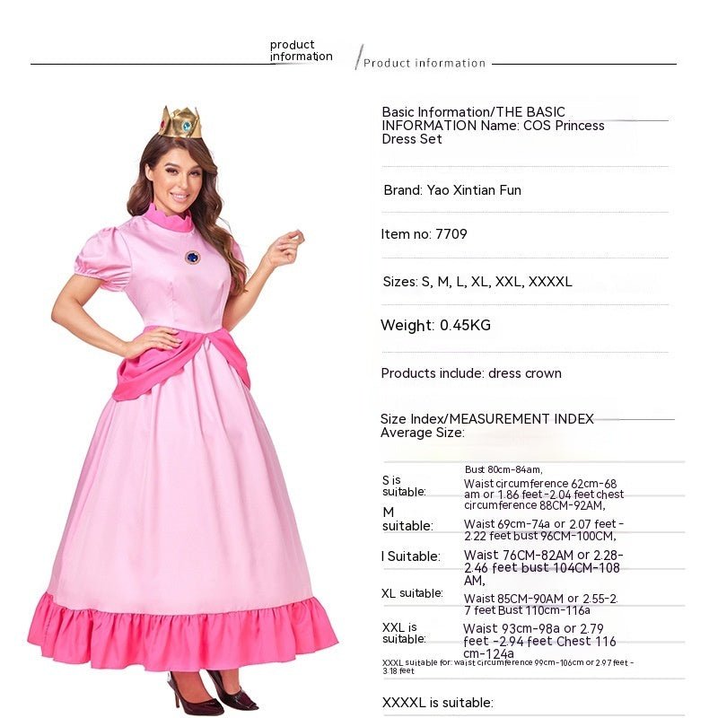 Halloween Costume Princess Dress Party Stage Wear - Asmota