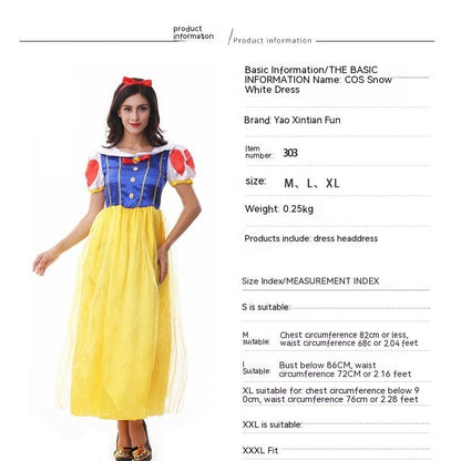 Halloween Costume Princess Dress Party Stage Wear - Asmota